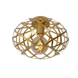 WOLFRAM Ceiling Light E27/40W O30 cm Gold