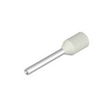 Wire end ferrule, Standard, 0.5 mm², Stripping length: 12 mm, white