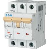 Miniature circuit breaker (MCB), 13 A, 3p, characteristic: D