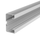BRK 70130 lgr  Sill channel SIGNA BASE, for installation of devices, 70x130x2000, light gray Polyvinyl chloride