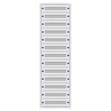 Flush-mounted distribution board 2U-39K,H:1885 W:590 D:250mm