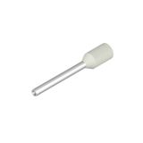 Wire end ferrule, Standard, 0.5 mm², Stripping length: 14 mm, white