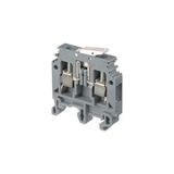 M6/8.SNB, DISCONNECT FUNCTION, SCREW CLAMP TERMINAL BLOCK, 8 AWG, 6MM, ORANGE