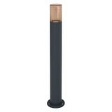 ENDURA® CLASSIC PIPE 80cm Post E27 Amber