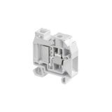 DR4/8,ADO, TERMINAL BLOCK, FEED THROUGH, MINIBLOCK, GREY, 2.5MM, 8MM SPACING, 31X18.5MM