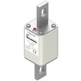 Fuse-link, high speed, 100 A, DC 750 V, compact size 1, gR, IEC, with indicator