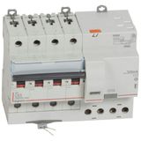 Monoblock differential circuit breaker DX³6000 10kA high inlet screw automatic high outlet 4P 400V~ - 63A - typeAC 300mA