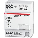 STD 6586/14 Electronic Rotary / Push Button Dimmer (all Loads incl. LED, DALI)