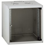 Wallmounted enclosure 6U depth 400mm Linkeo