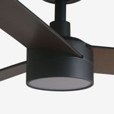 RUDDER L Ø1320mm BLACK 3B. BLACK/WALNUT LED NO/R