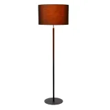 MAYA Floor lamp-Black-Ø45-1xE27-40W-Cotton