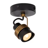 TUNDRAN Ceiling spot.-Black-1xGU10-5W-Metal