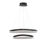 Triac Dimmable Sandy Black Aluminium  & Acrylic  LED 45 Watt 230 Volt  2364Lm 3000K IP20  D: 59 H: 120 cm Adjustable Height & Rotating