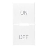 Button 1M ON/OFF symbols white