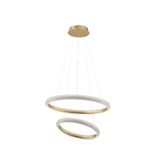 Traic Dimmable Brass Gold Aluminiun   & Acrylic   LED 41.5 Watt 230 Volt   3500Lm 3000K IP20   D1: 36.5 D2: 59 H: 120 cm Adjustable height & Rotating