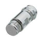 Housing (circular connector), M23, Copper-zinc alloy, IP67, IP69K