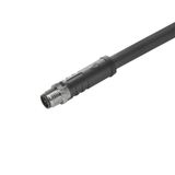 Sensor-actuator Cable (assembled), One end without connector, M12, Num