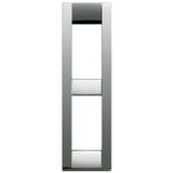 Classica plate 2Mpan metal chrome