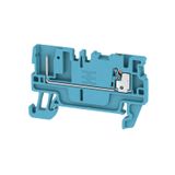 Feed-through terminal block, PUSH IN, 1.5 mm², 500 V, 17.5 A, Number o