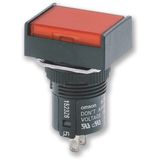 Pushbutton, illuminated, round, IP40, red A16 2040H