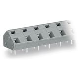 PCB terminal block 2.5 mm² Pin spacing 10/10.16 mm gray