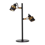 TUNDRAN Table lamp-Black-2xGU10-5W-Metal