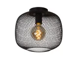 MESH Ceiling light O 30cm E27/40w Satin Black