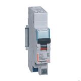 Phase+Neutral circuit breaker DNX³4500 6kA automatic terminal inlet and outlet - 1P+N 230V~ 20A curve D - 1 module