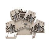 Component terminal block, Tension-clamp connection, 4 mm², 800 V, 0.5 