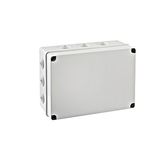 Junction Box IP65, H=253 W=342 D=132, 12xM40, halogen-free