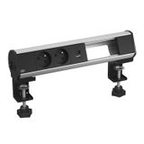 DBL-1B F2S 1C Deskbox with fastening clamp 325x71x78