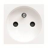 N2287 BL French/Earth-pin socket outlet - 2M - White