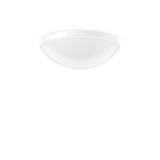 Flat Polymero IP44, 19 W, 2300 lm, 840, white, DALI Ceiling and wall l