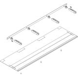 Partition horizontal FB3 for NT-cabinets