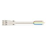 pre-assembled connecting cable Cca Plug/open-ended white