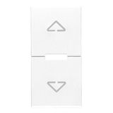 2 half buttons 1M arrows symbol white