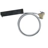 PLC-wire, Analogue signals, 37-pole, Cable LiYCY, 2 m, 0.25 mm²