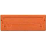 Separator plate 2 mm thick oversized orange