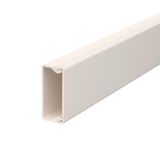 WDK15040CW  Wall and ceiling channel, with perforated bottom, 15x40x2000, cream white Polyvinyl chloride