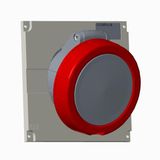 432ERAU6W Panel mounted socket