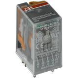 CR-M230AC4LG Pluggable interface relay 4c/o, A1-A2=230VAC, gold plated contacts