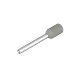 Wire end ferrule, Standard, 0.75 mm², Stripping length: 14 mm, grey