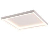 Rotonda LED ceiling lamp square matt white