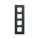 1724-831-500 Cover Frame Busch-dynasty® Anthracite
