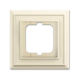 1721-832 Cover Frame Busch-dynasty® ivory white