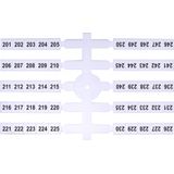 Line-up terminal access., EO3 201-250