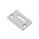 Profile endcap TBK flat with cable entry incl. screws