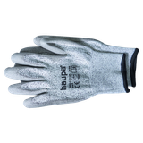 Work glove PU cut protection level 3 gray size 11