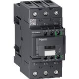 TeSys Deca contactor 3P 40A AC-3/AC-3e up to 440V coil 100-250V AC/DC EverLink