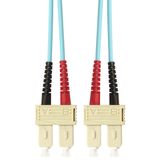 FO Patchcord Duplex SC/SC, 50/125æm OM3, LS0H-3, aqua, 3.0m